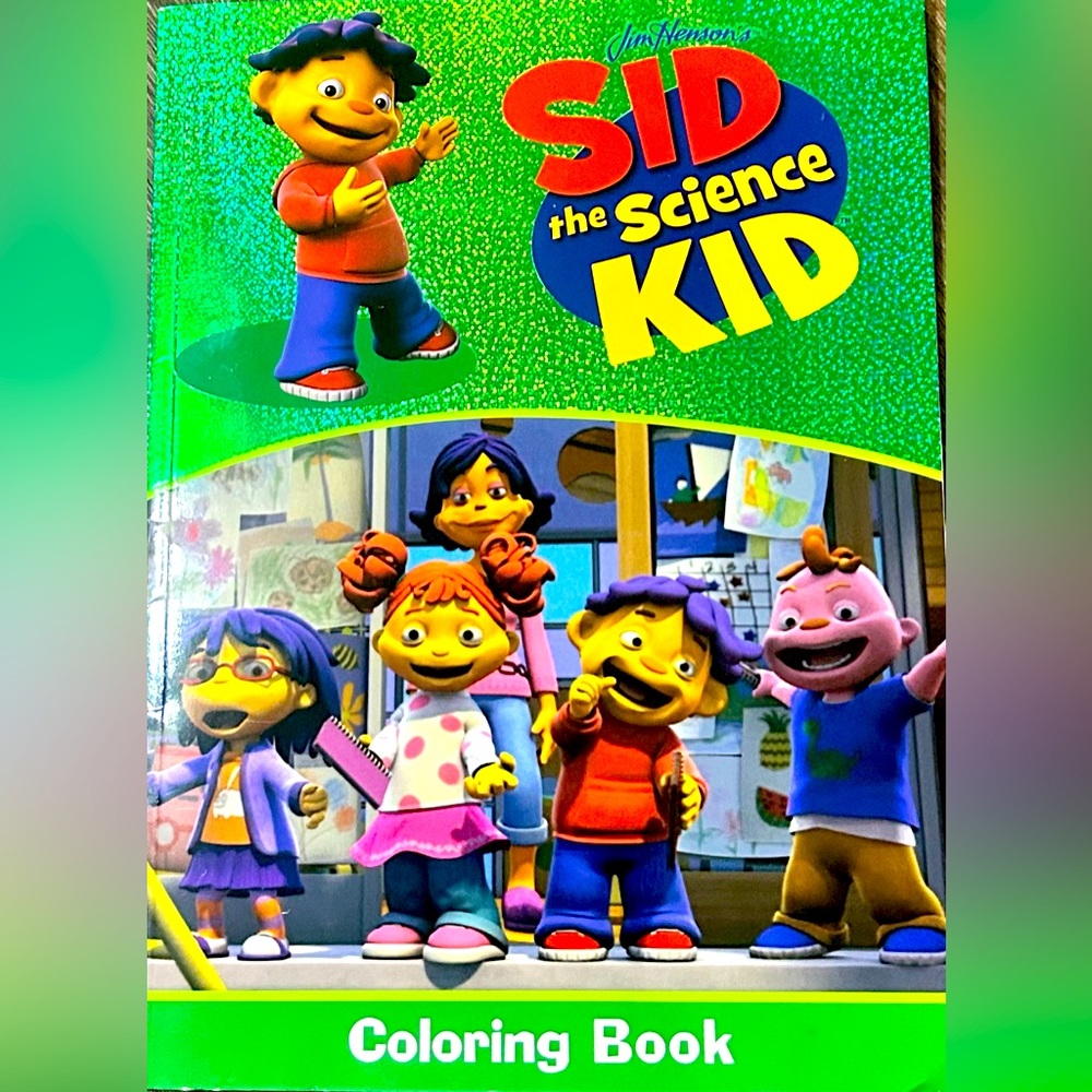 Jim Henson’s Sid the Science Kid Coloring Book